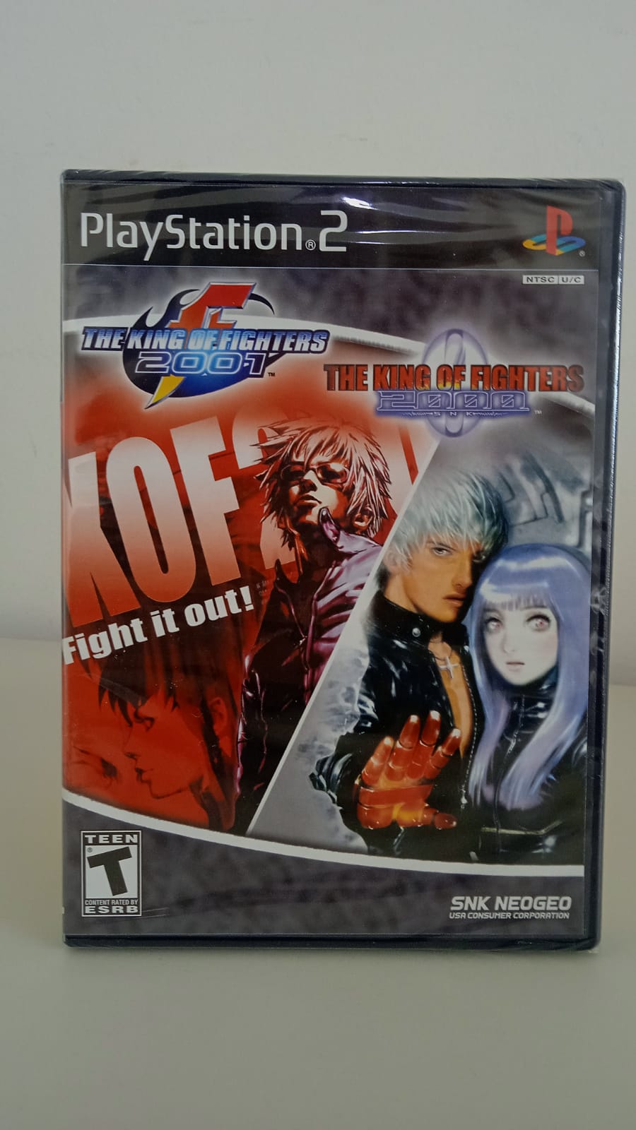 【希少】KoF 2000/2001【PS2北米版】 The King of Fighters 2000/2001 Ps2 Original Americano