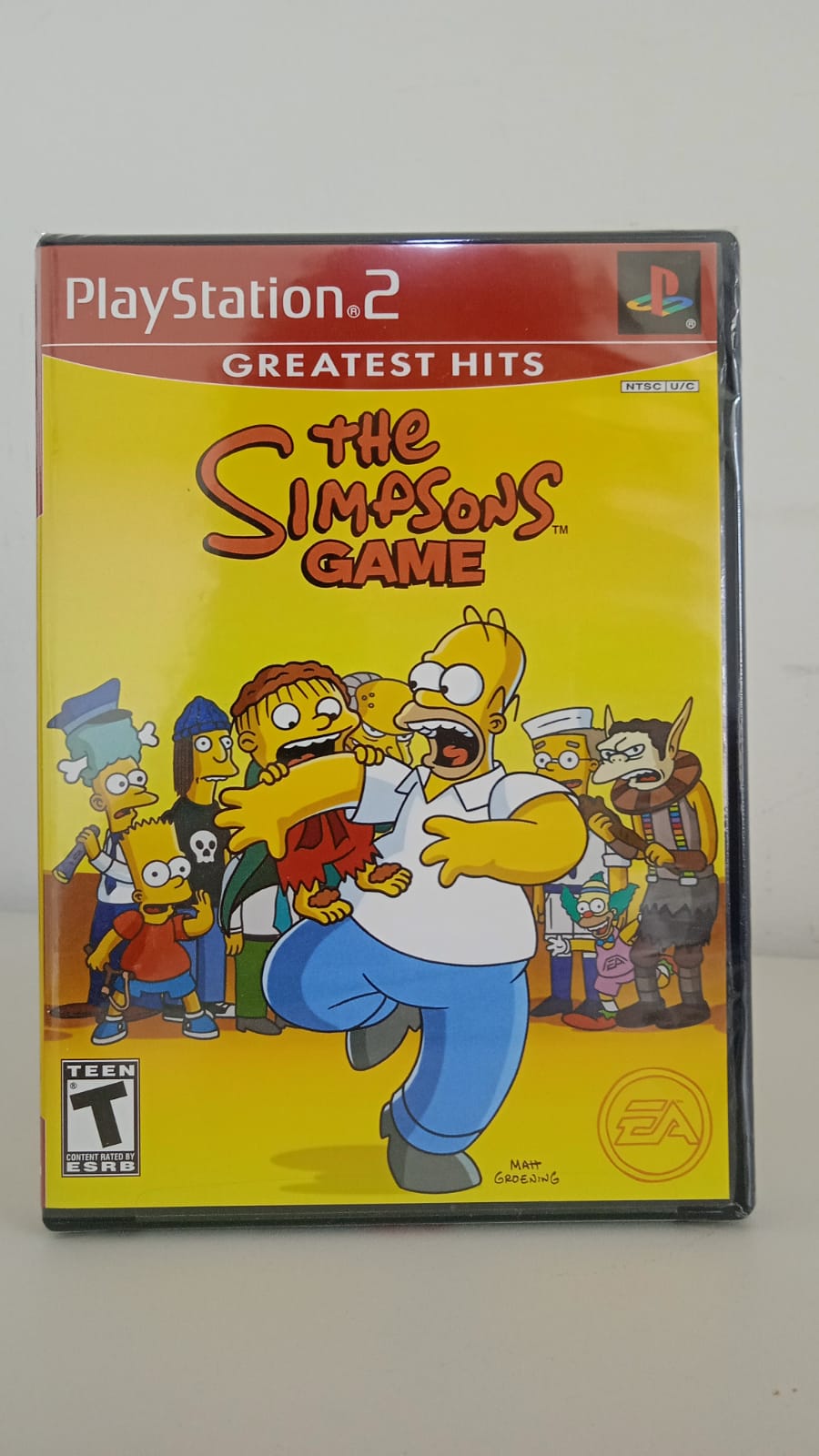 Simpsons Ps2 The Simpsons Game GH PS2 Original Lacrado (Americano) - www.maicongames ...