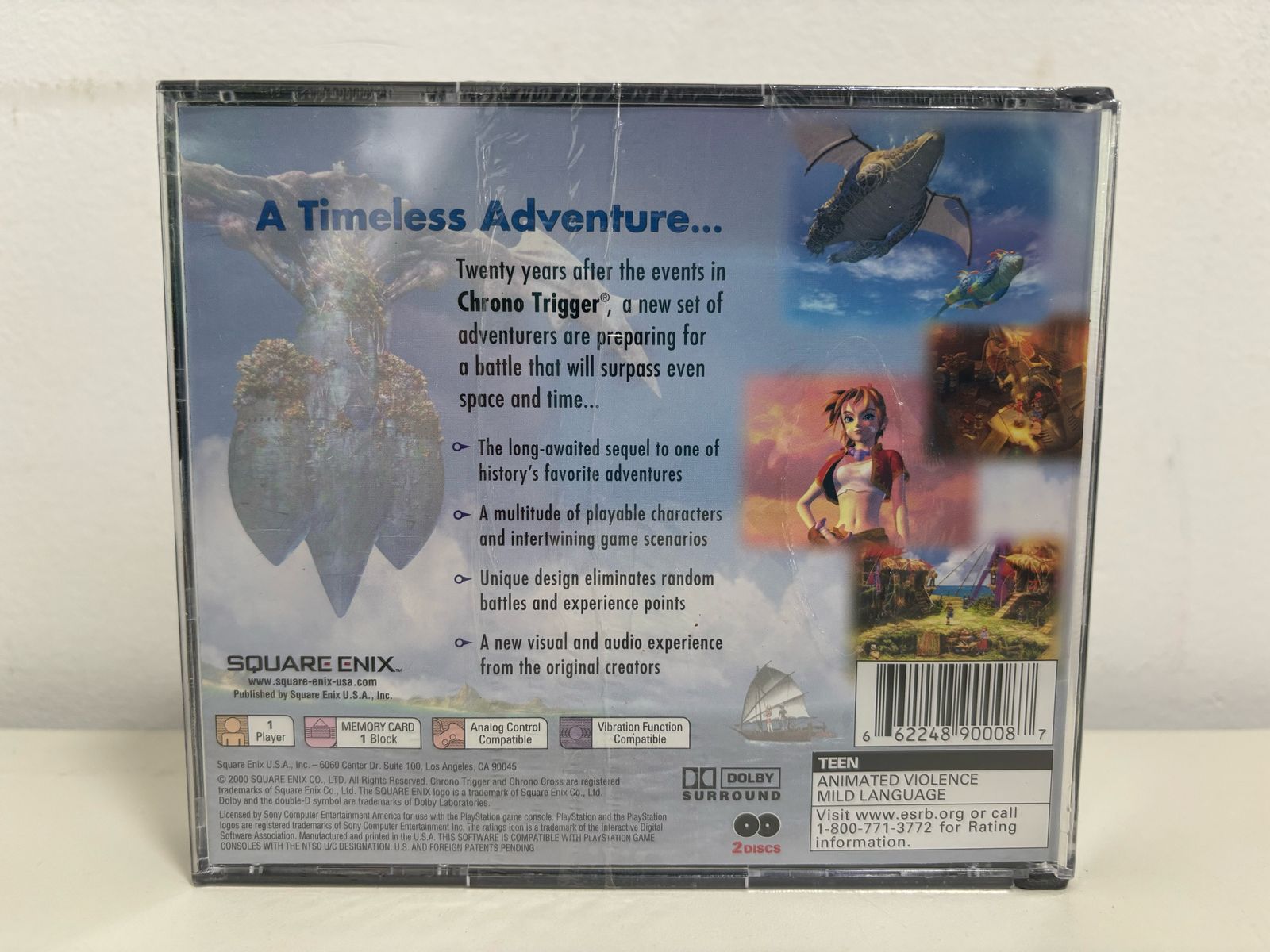 Chrono Cross GH PS1 Original Lacrado - www.maicongames.com.br