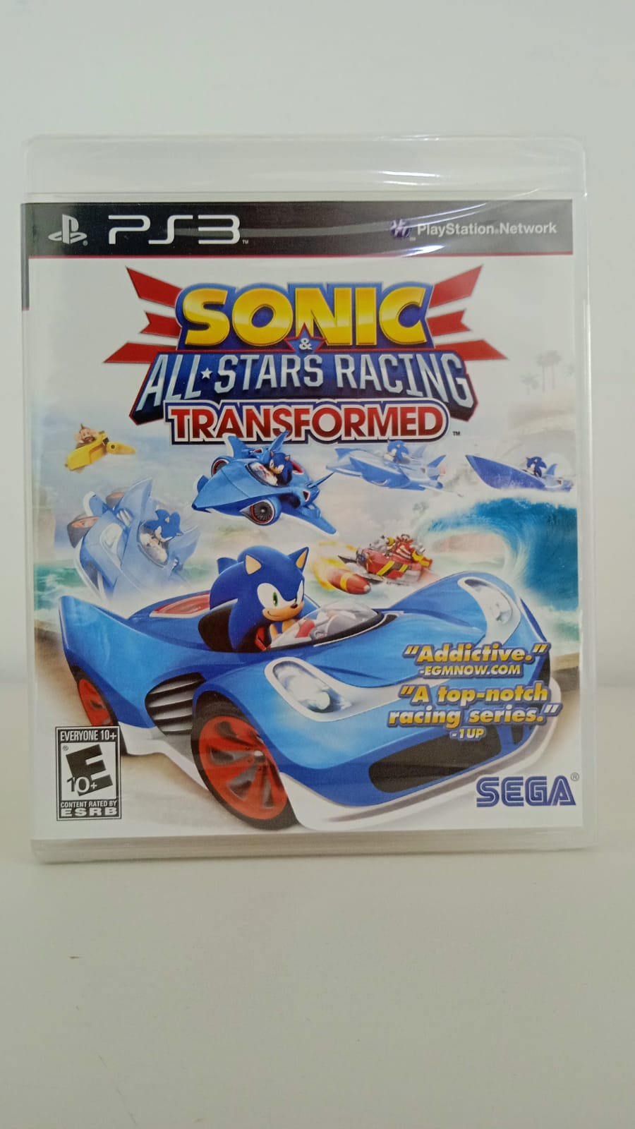 Sonic & All-Stars Racing Transformed PS3 Mídia Física Lacrado