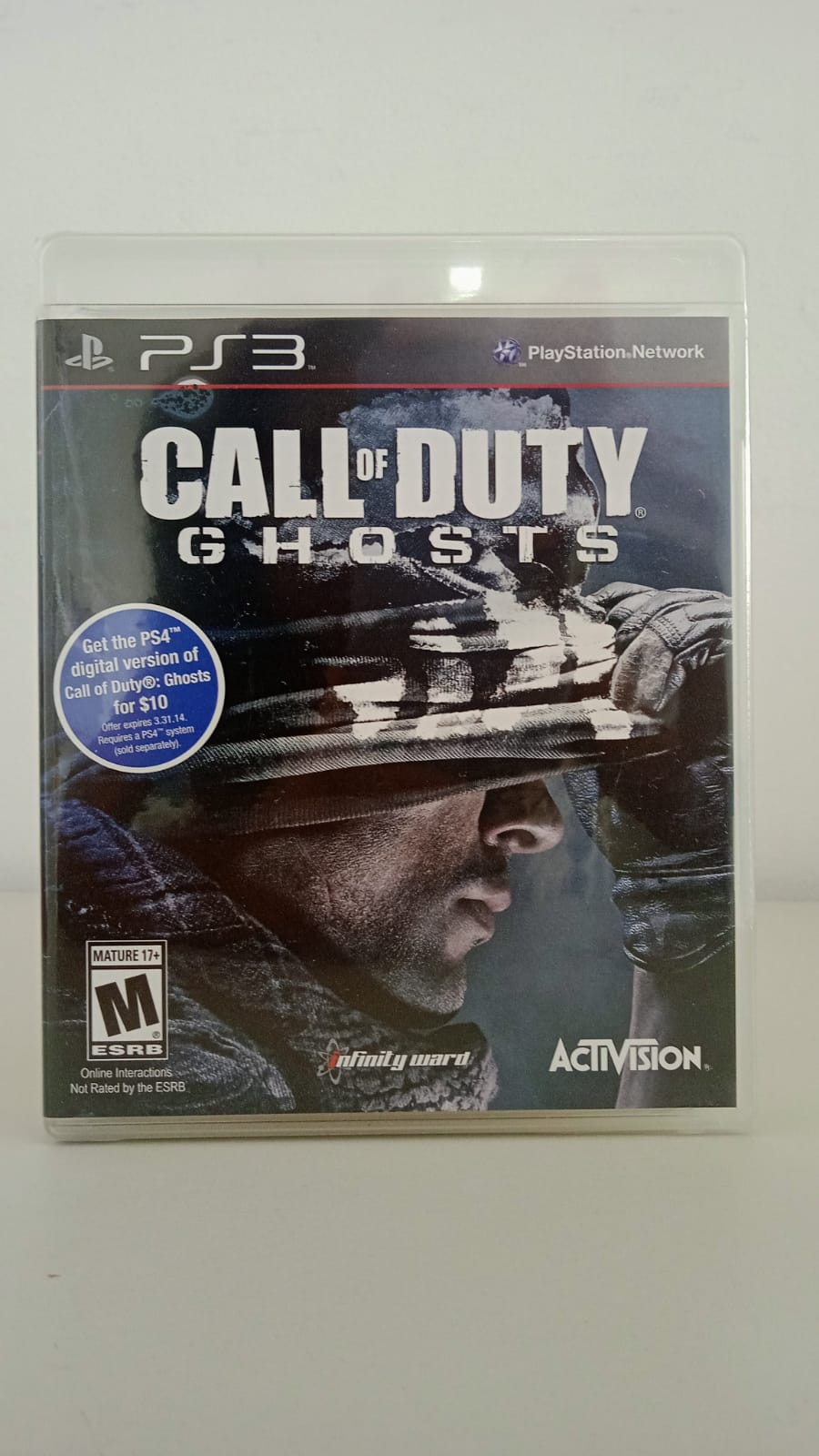 Call of Duty Ghosts PS3 Mídia Física Lacrado - www.maicongames.com.br