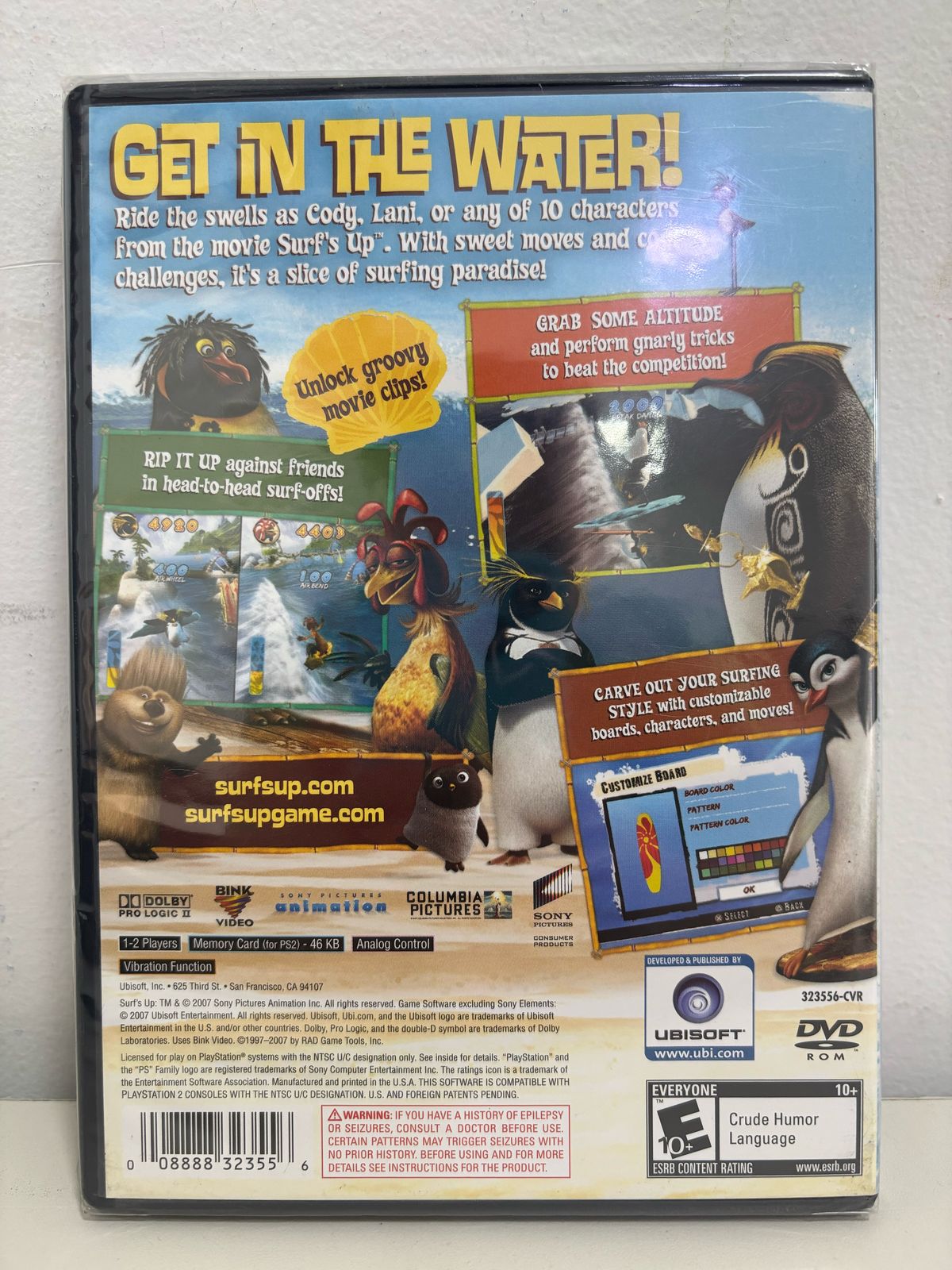 Surf's Up PS2 Original Lacrado (Americano) - www.maicongames.com.br