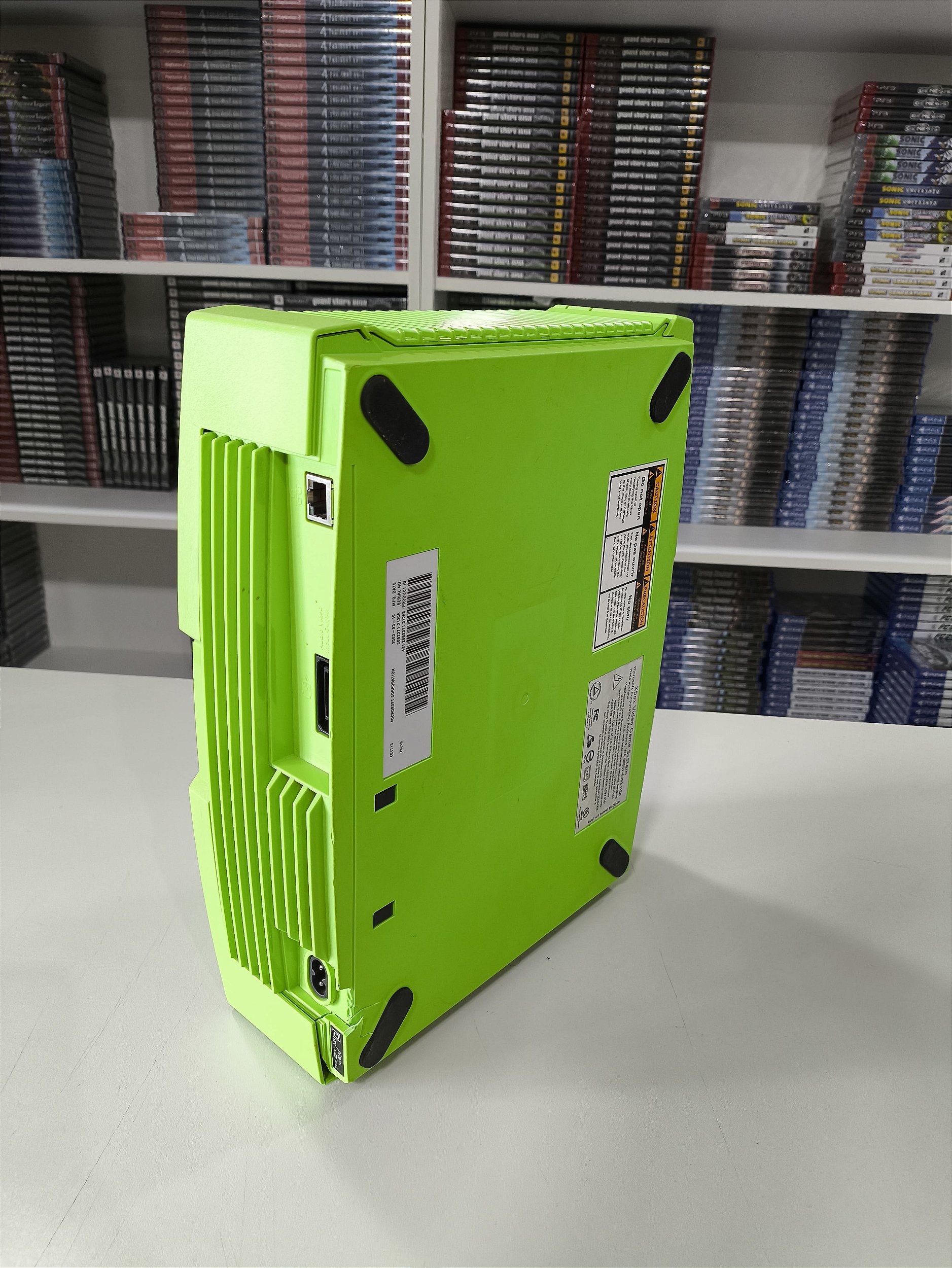 Console Microsoft Xbox Clássico Mountain Dew Limited Edition Loose