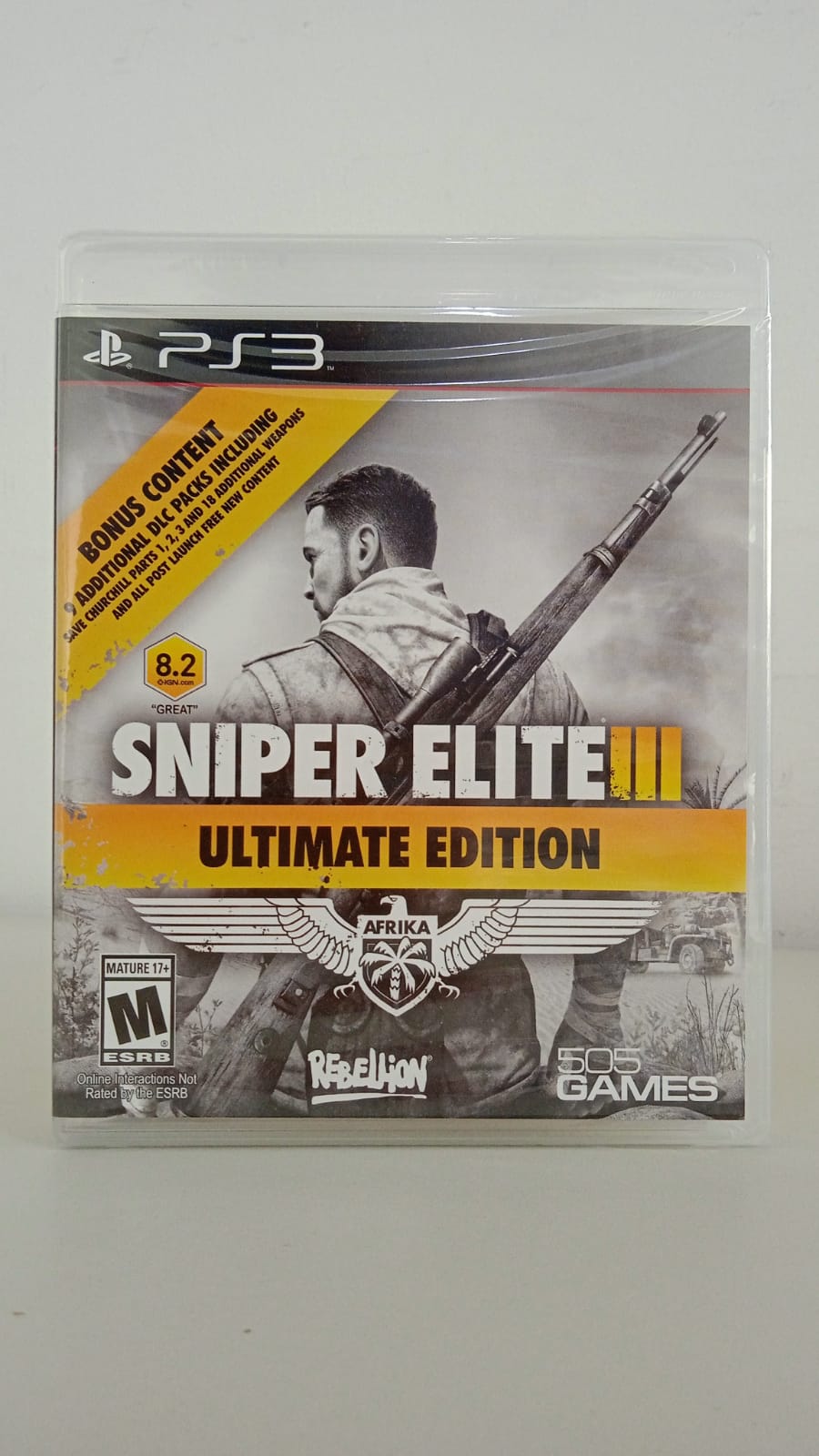 Sniper Elite 3 Ultimate Edition PS3 Original Mídia Física Lacrado