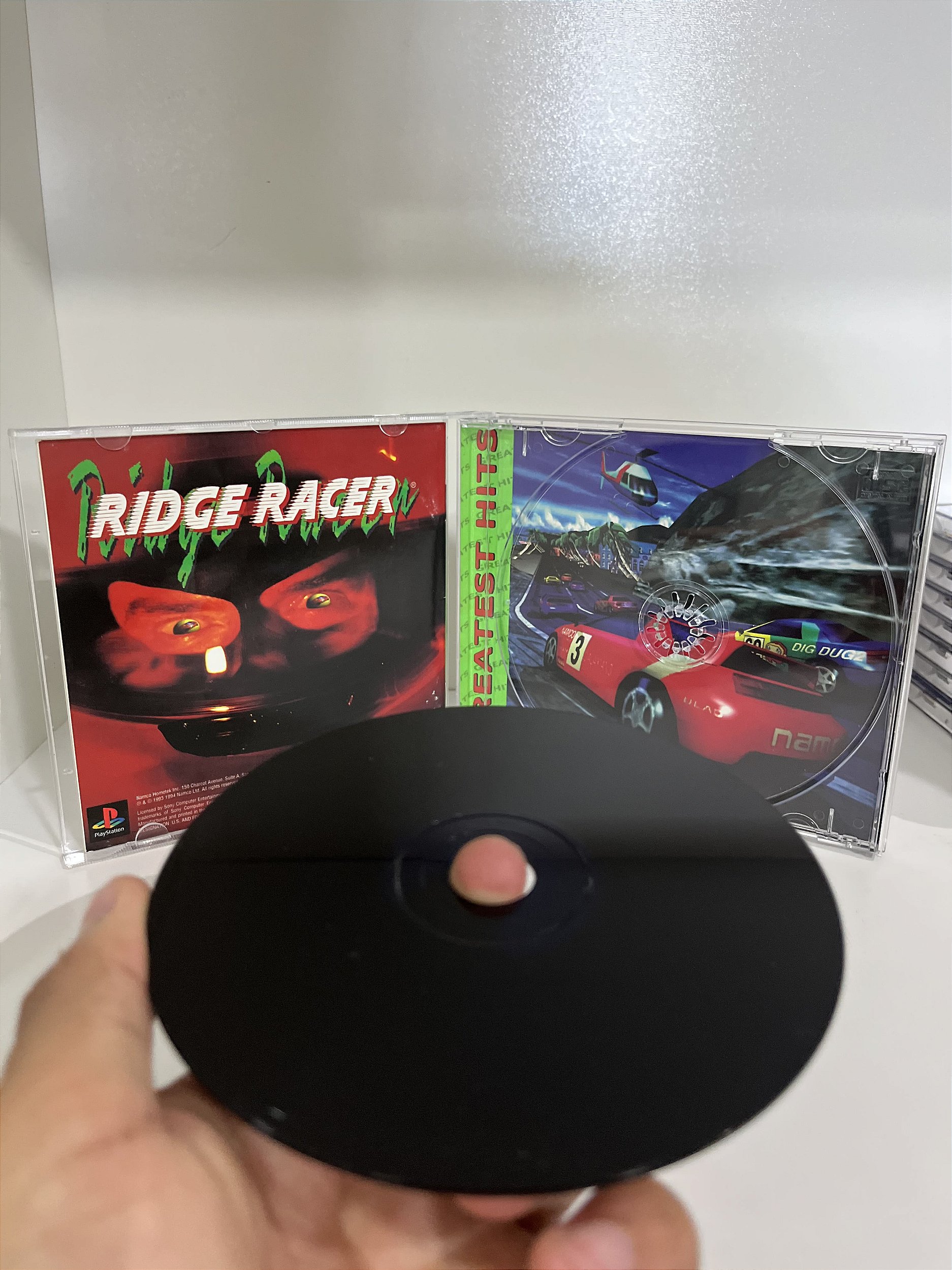 Ridge Racer GH PS1 Original Americano (Usado) - www.maicongames.com.br