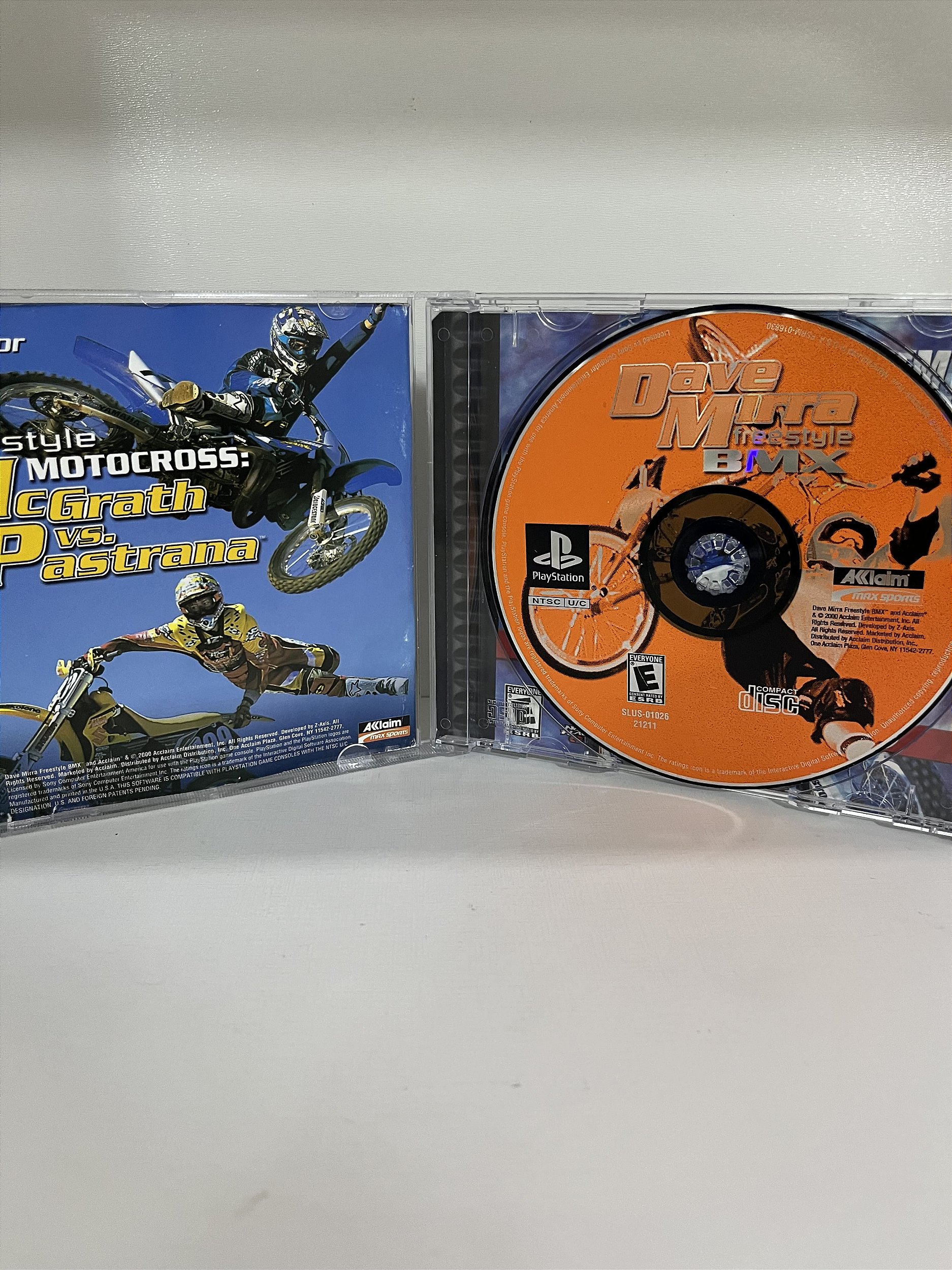Dave Mirra Freestyle BMX PS1 Original Americano (Usado) - www