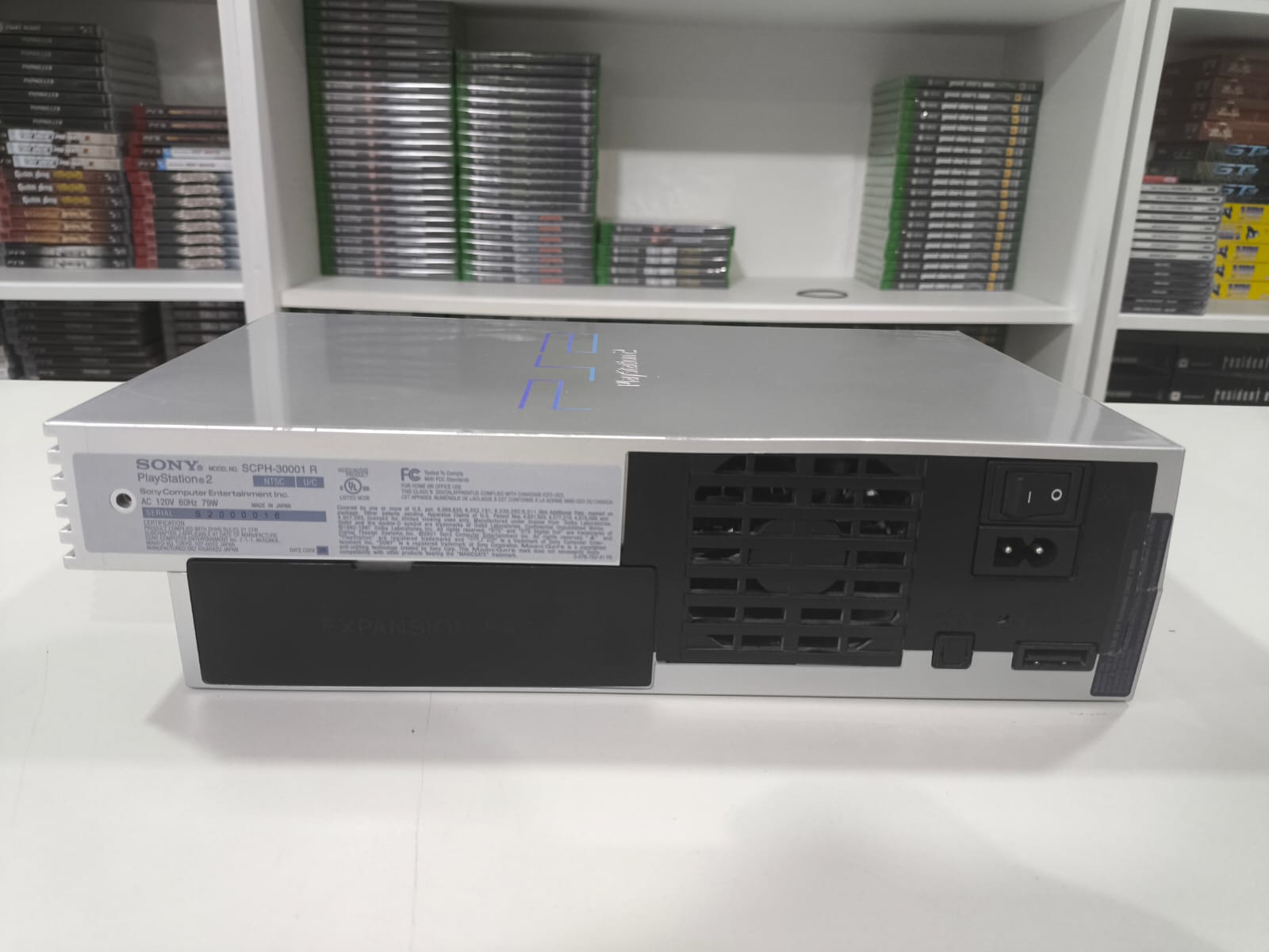 Console Sony Playstation 2 Fat Automobile Silver SCPH-3001R - PS2