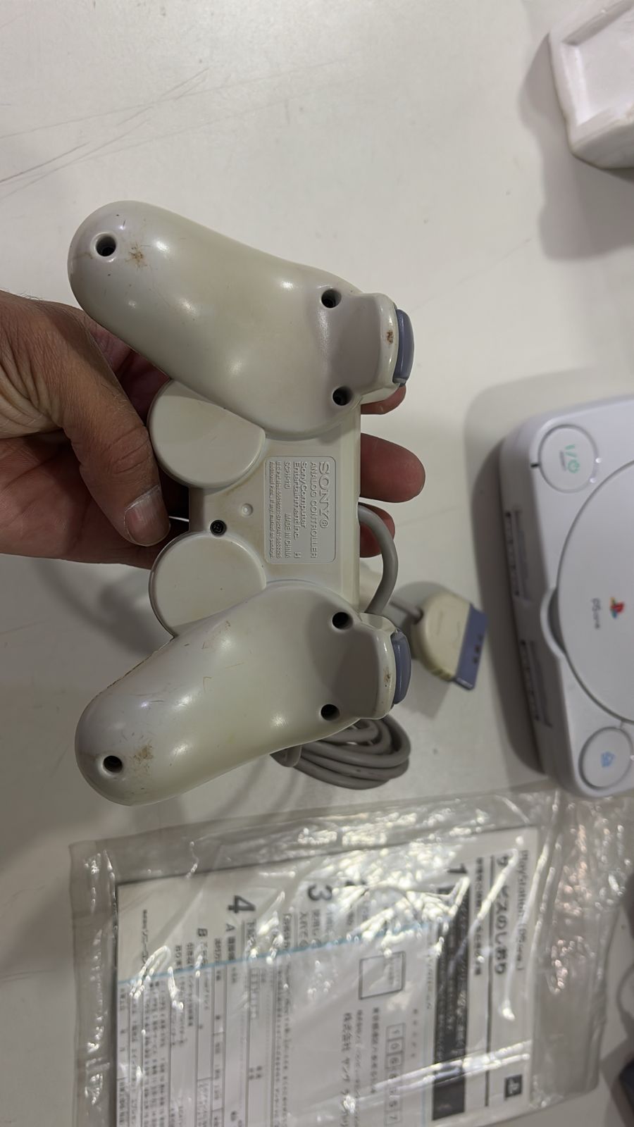 Console Playstation One Slim - PS One Baby Japonês SCPH-100- PS1