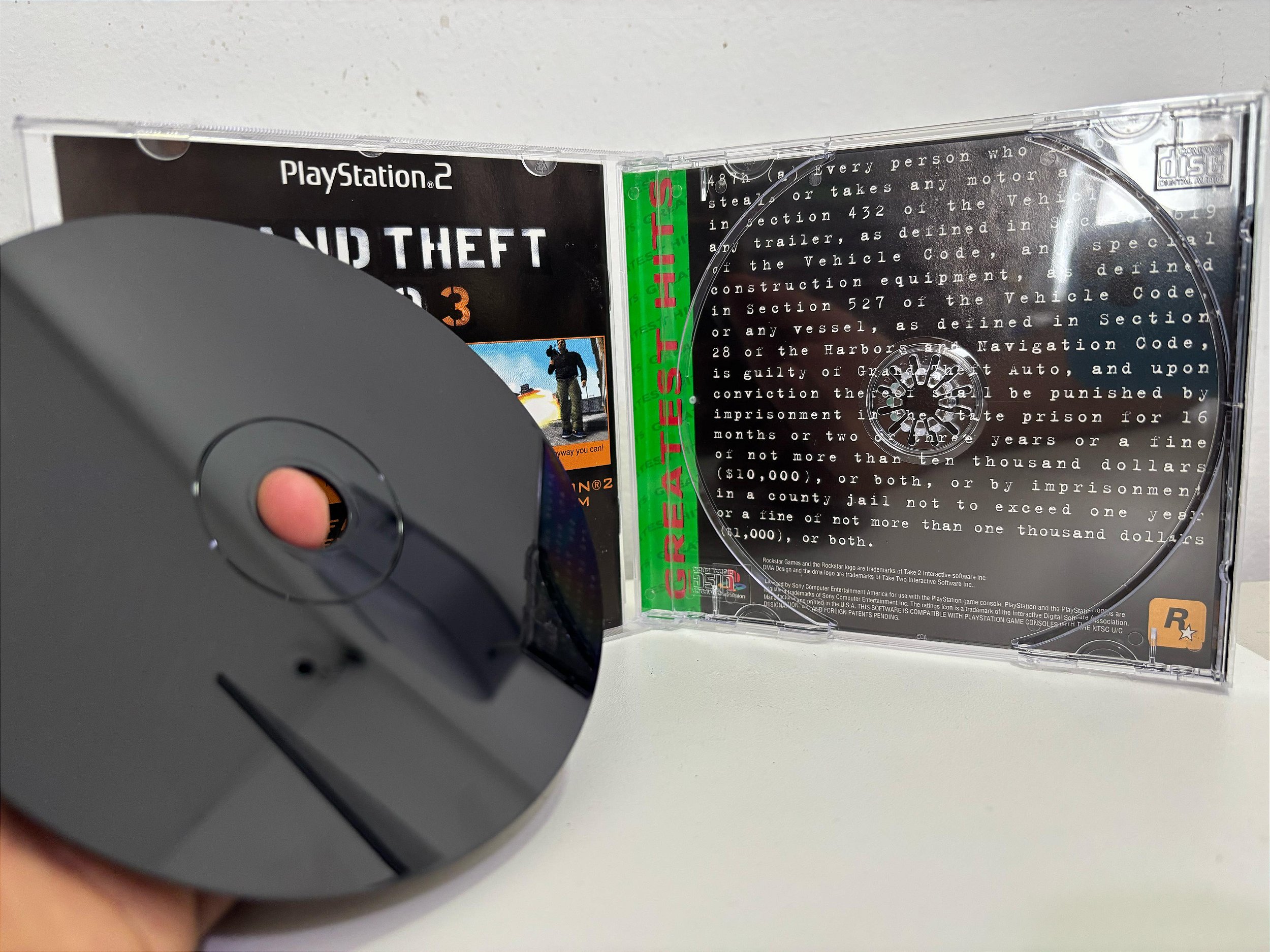 Grand Theft Auto 2 GH - GTA 2 PS1 Original Americano (Usado) - www