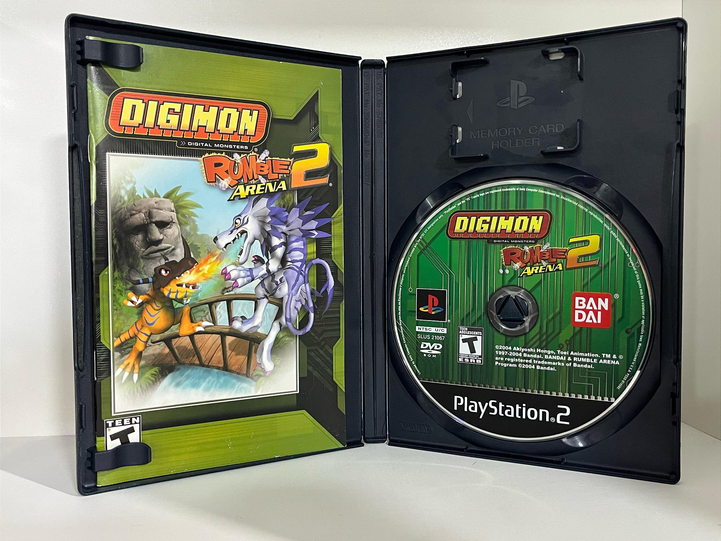 Digimon Rumble Arena 2 PS2 Original Americano (Usado) - www.maicongames ...