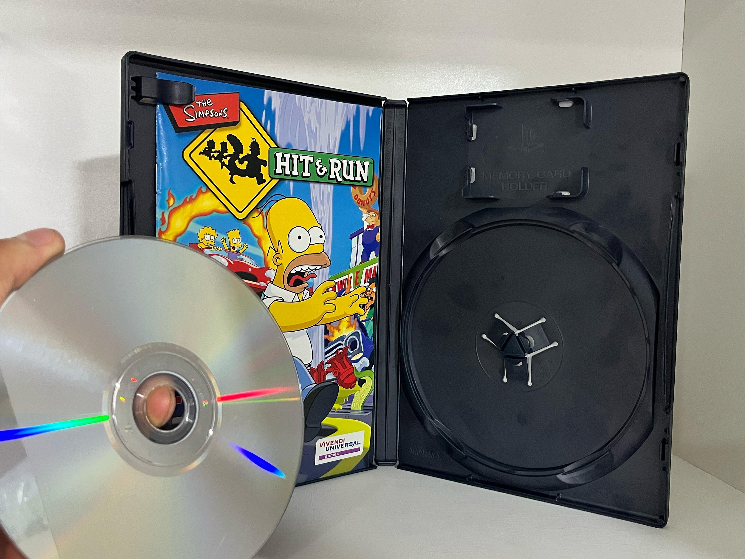 The Simpsons Hit e Run GH PS2 Original Americano (Usado) - www