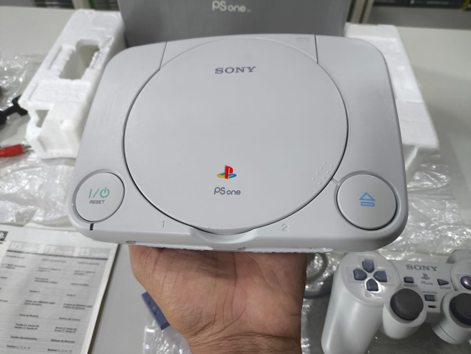Console Playstation One - PS One Baby Americano SCPH-101- PS1 CIB