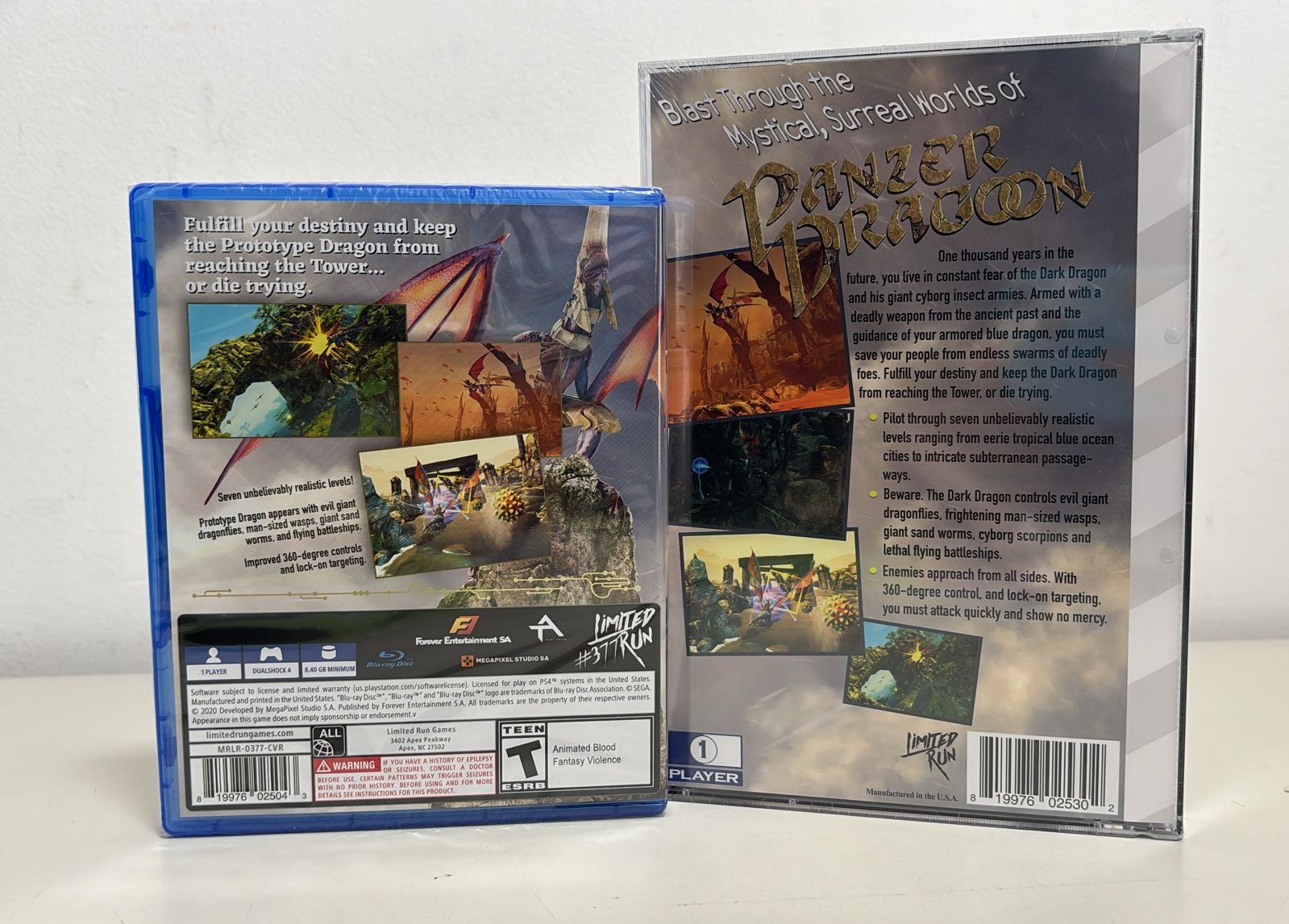 Panzer Dragoon Classic Edition Limited Run PS4 Mídia Física