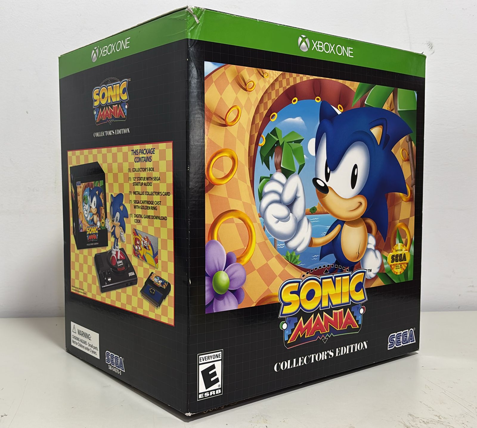 Sonic Mania Collector's Edition Xbox One Mídia Física Lacrado
