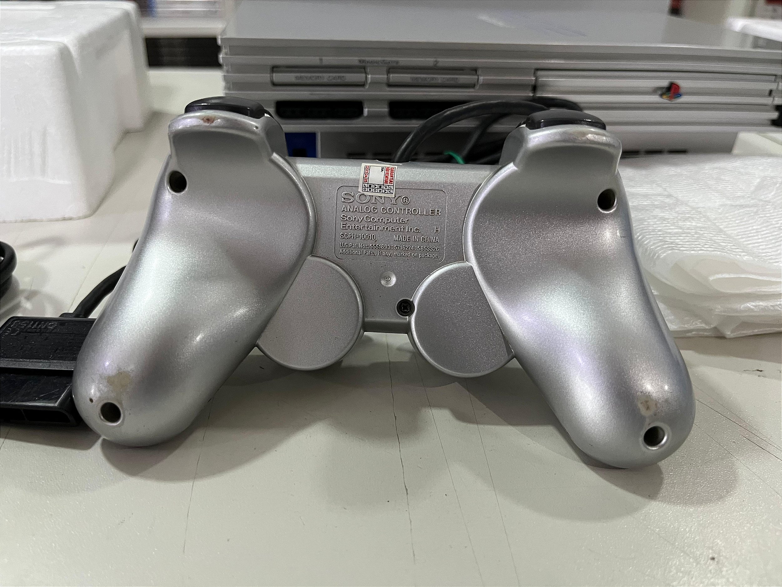 Console Sony Playstation 2 Fat Silver- PS2 FAT Silver - www