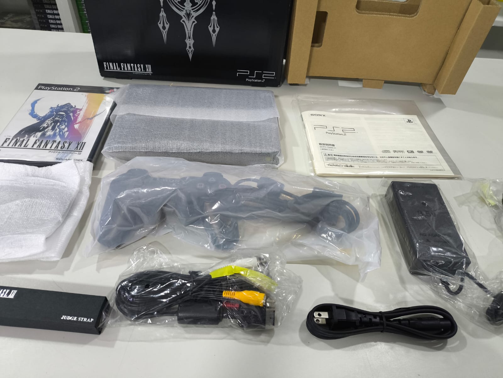 Console Playstation 2 Slim Edição Final Fantasy Novo Sem Uso - PS2