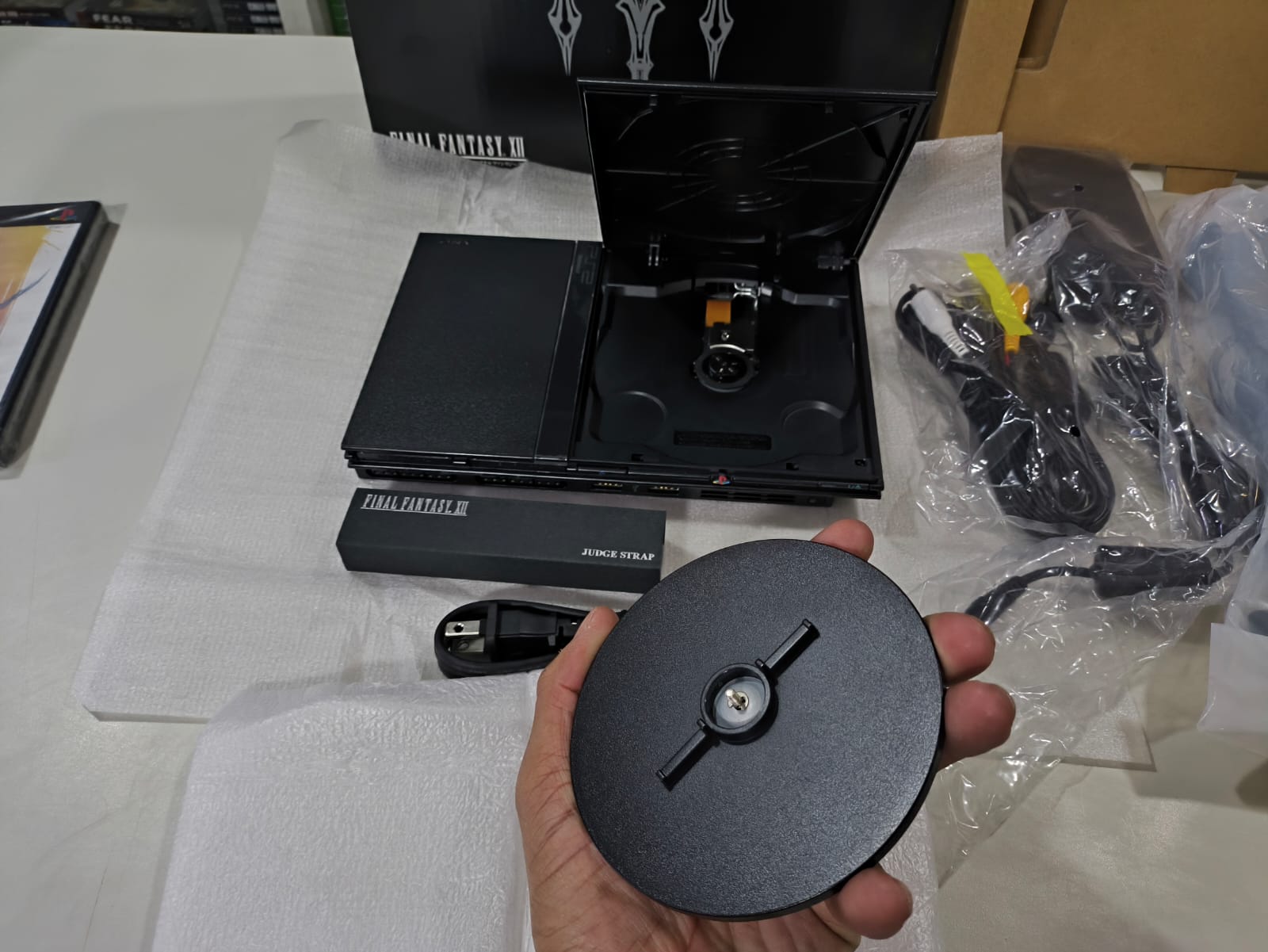 Console Playstation 2 Slim Edição Final Fantasy Novo Sem Uso - PS2