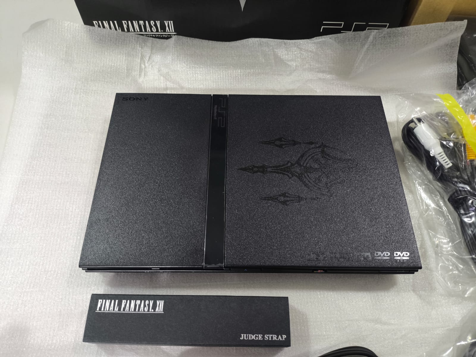 Nintendo Switch SONY PlayStation2 SCPH-75000 FF Console Playstation 2 Slim Edição Final Fantasy Novo Sem Uso - PS2