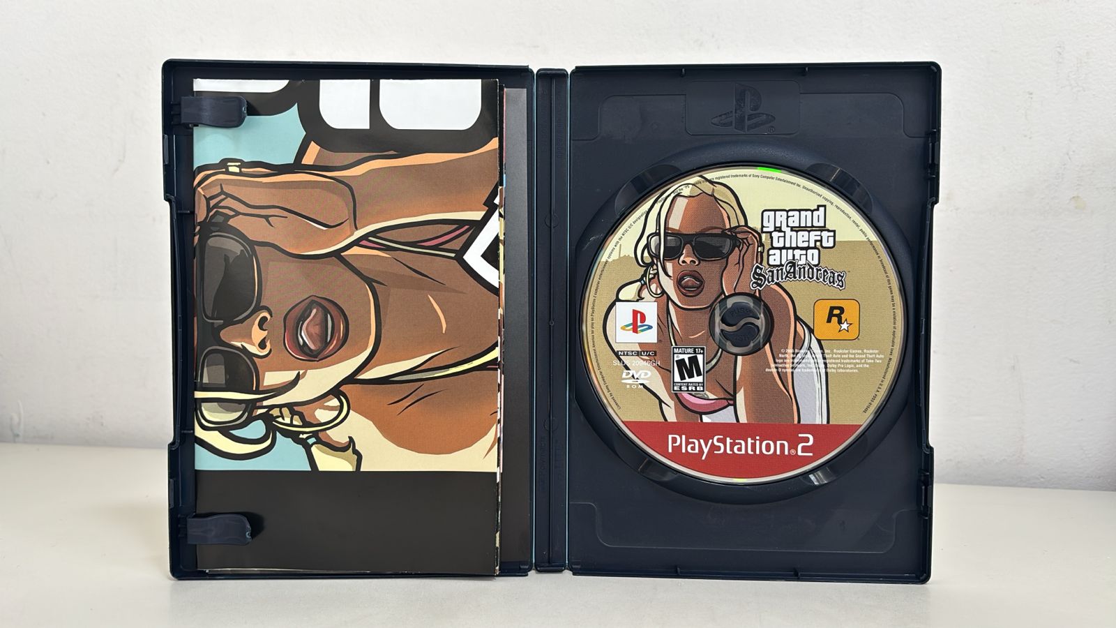 Grand Theft Auto - GTA San Andreas GH PS2 Original Americano (Usado ...