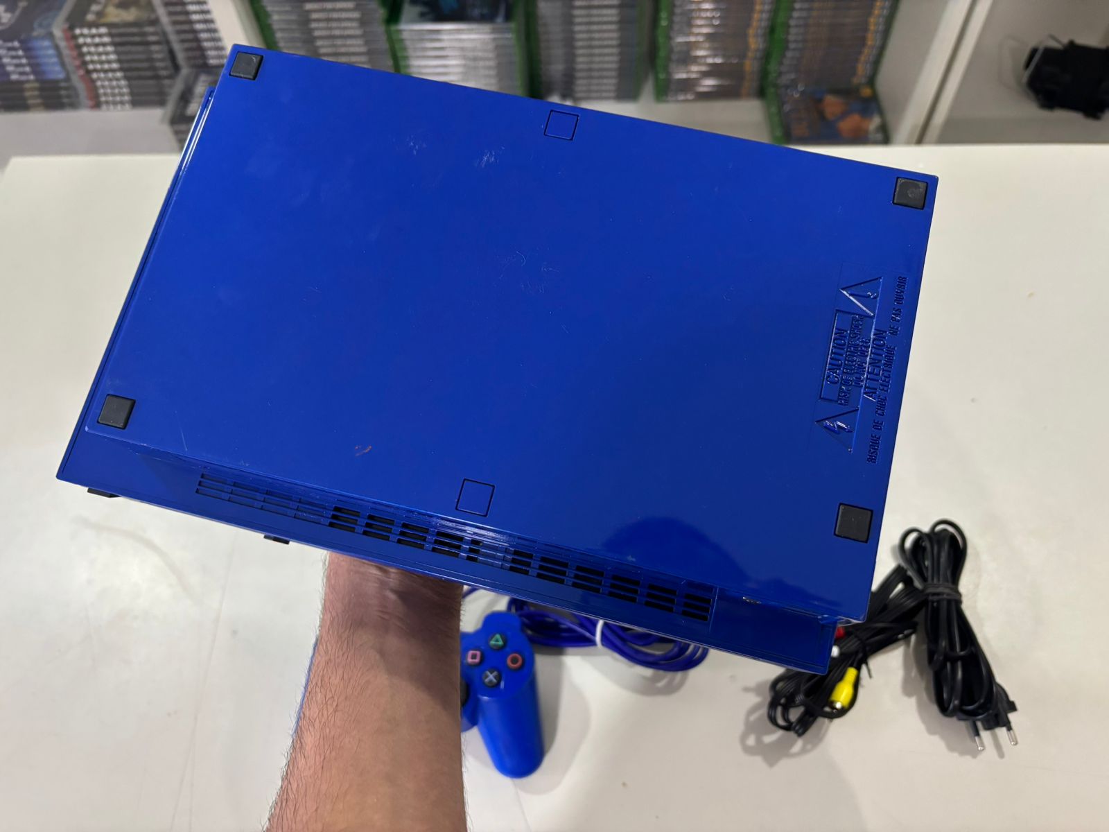 Console Playstation 2 European Automobile Astral Blue - www.maicongames ...