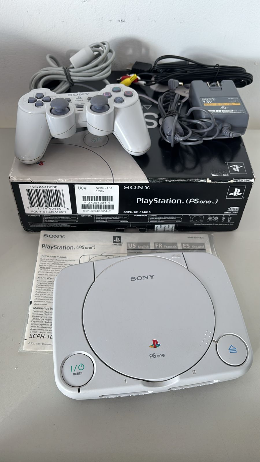 Console Playstation One - PS One Baby Americano SCPH-101- PS1 Baby