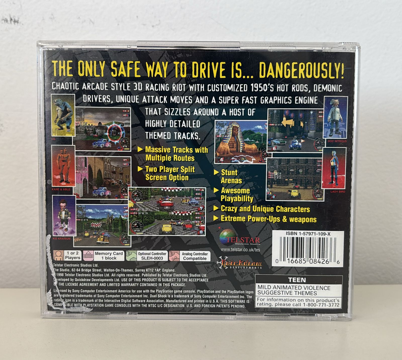 WRECKIN CREW playstation 1 (PS1