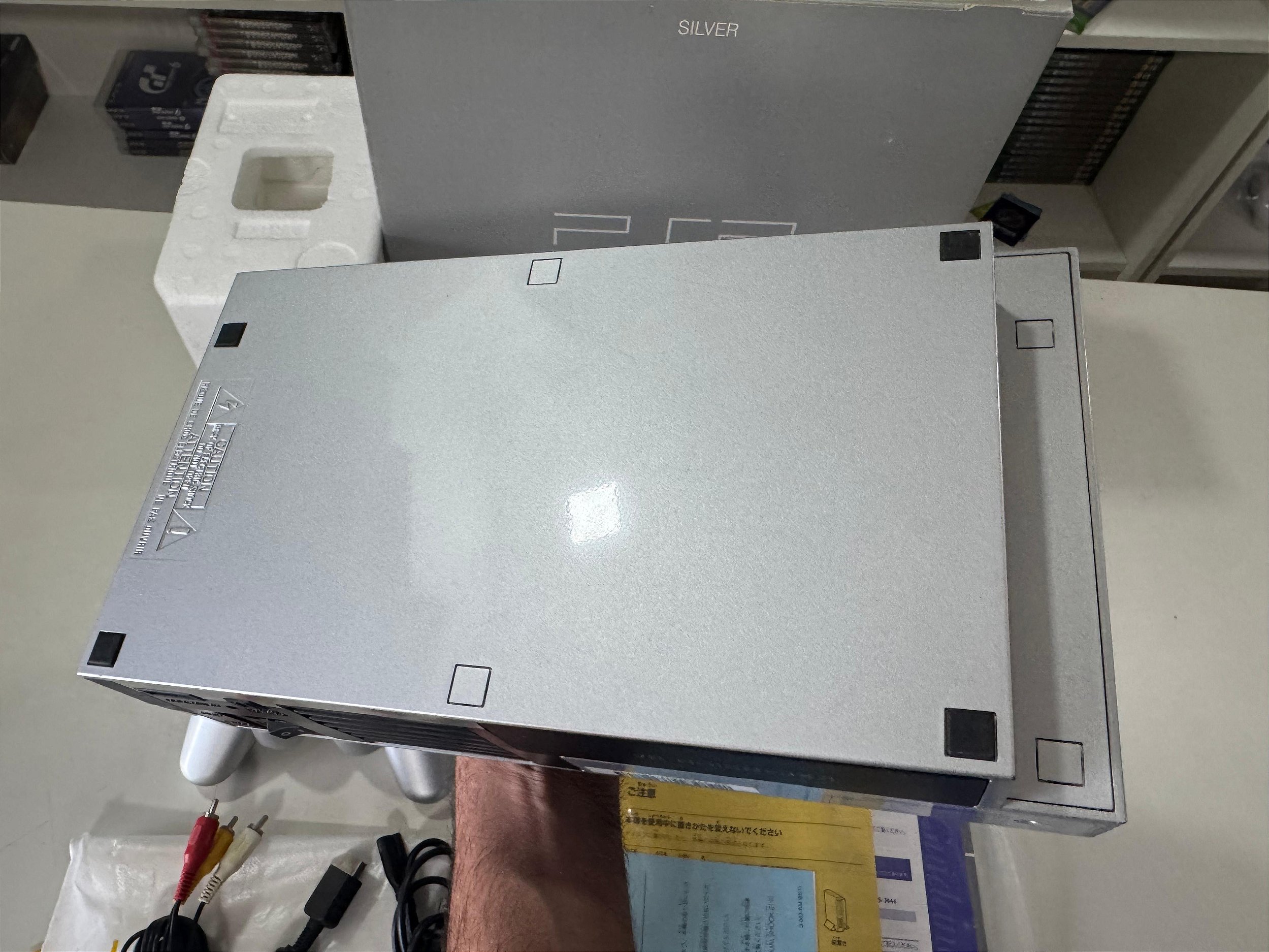 Console Sony Playstation 2 Fat Silver SCPH-39000 S - PS2 FAT