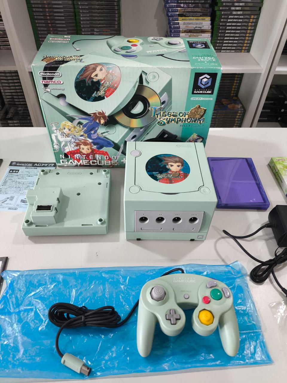 Console Nintendo GameCube Edição Tales Of Symphonia CIB - www