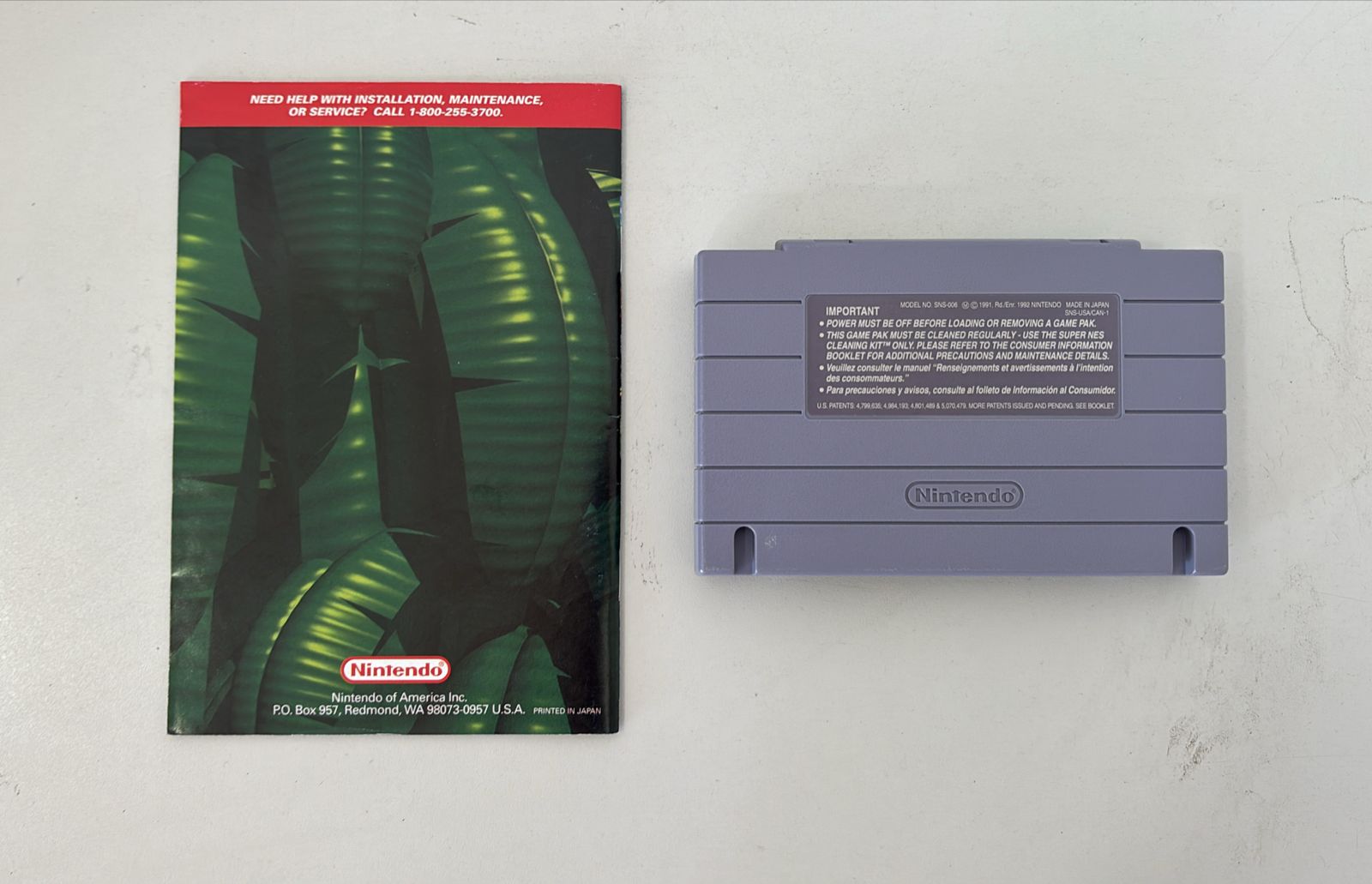 Donkey Kong Country Super Nintendo SNES Original - www.maicongames.com.br
