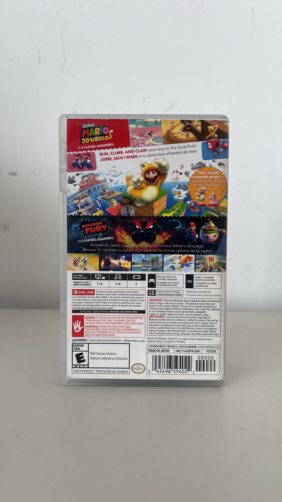 Super Mario 3D World + Bowser's Fury Nintendo Switch (Usado) - www