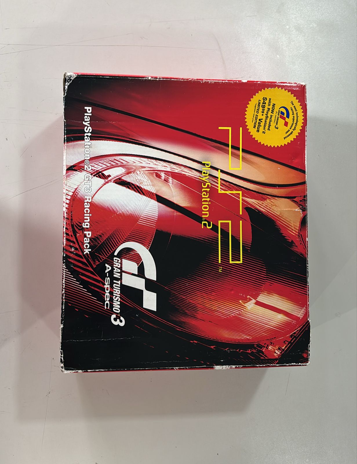 Console Sony Playstation 2 Fat GT3 Racing Pack Americano SCPH