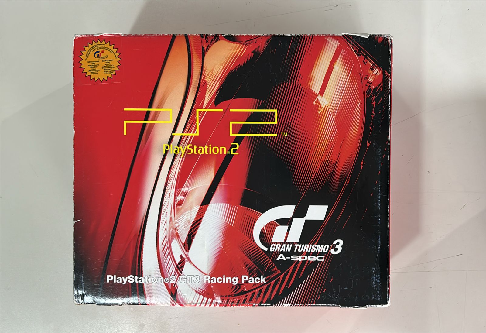 Console Sony Playstation 2 Fat GT3 Racing Pack Americano SCPH