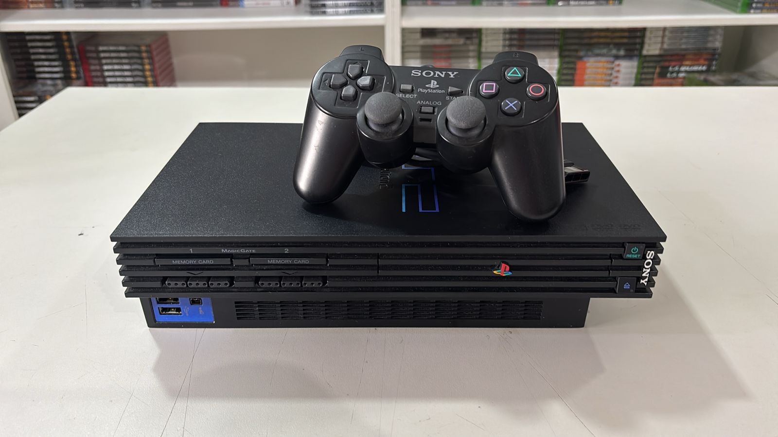Console Sony Playstation 2 Fat GT3 Racing Pack Americano SCPH