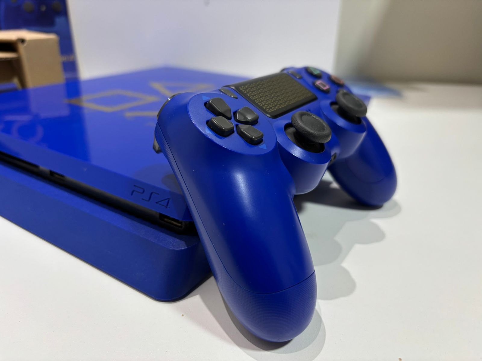 Console Playstation 4 Slim Edição Days OF Play Azul - PS4 Slim 1TB ...