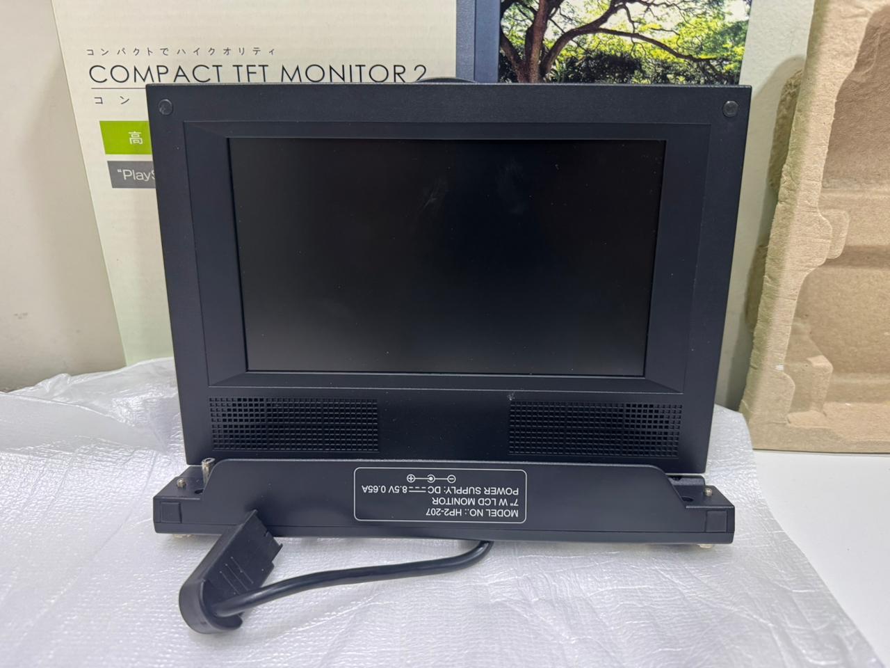 コンパクトTFTモニター　PlayStation2用モニター　HP2-207 Monitor LCD Para PS2 Slim - Hori HP2-207 - Tela LCD PS2 Japones