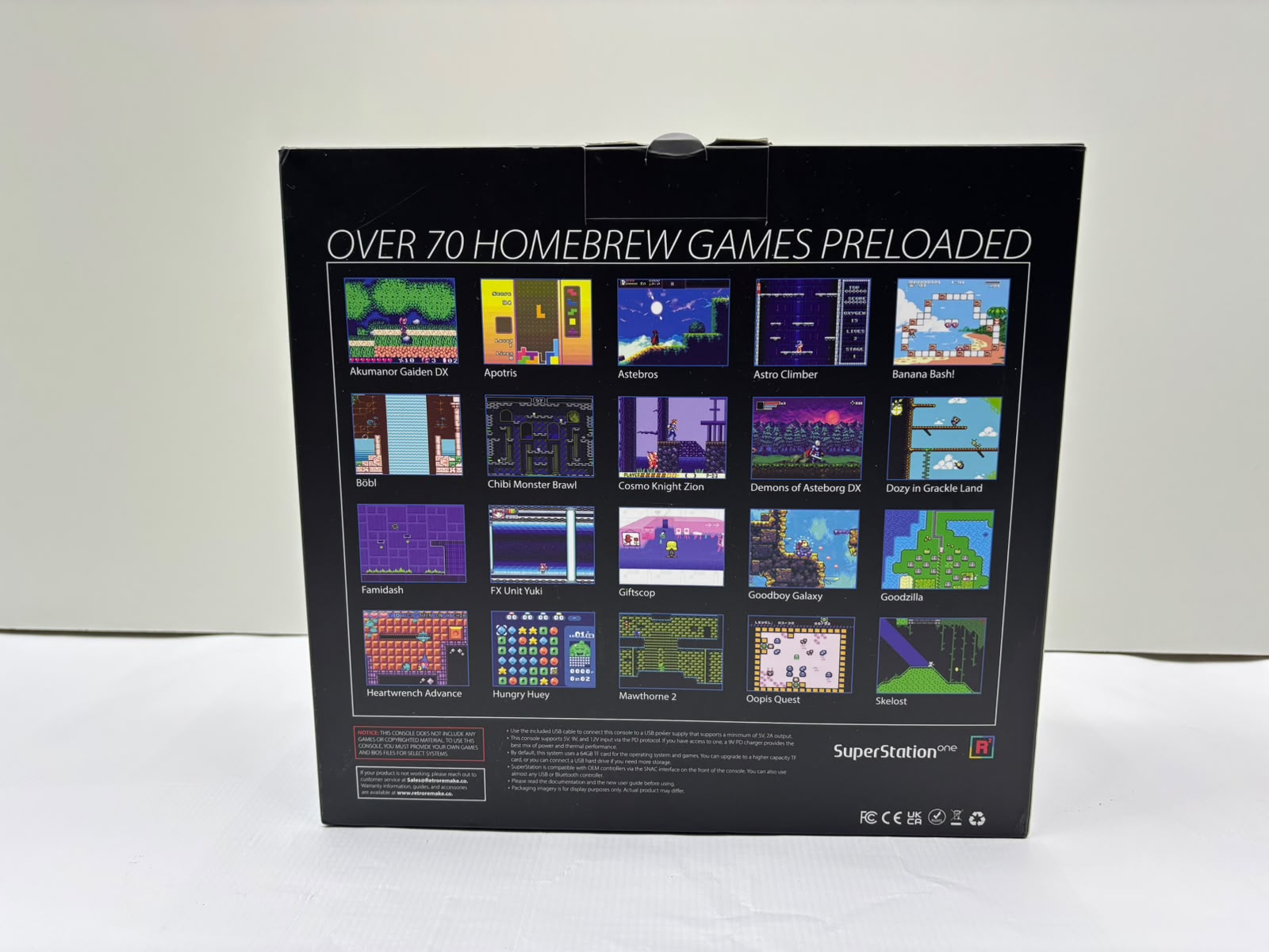 Console Retro Remake SuperStation One - Novo - www.maicongames.com.br