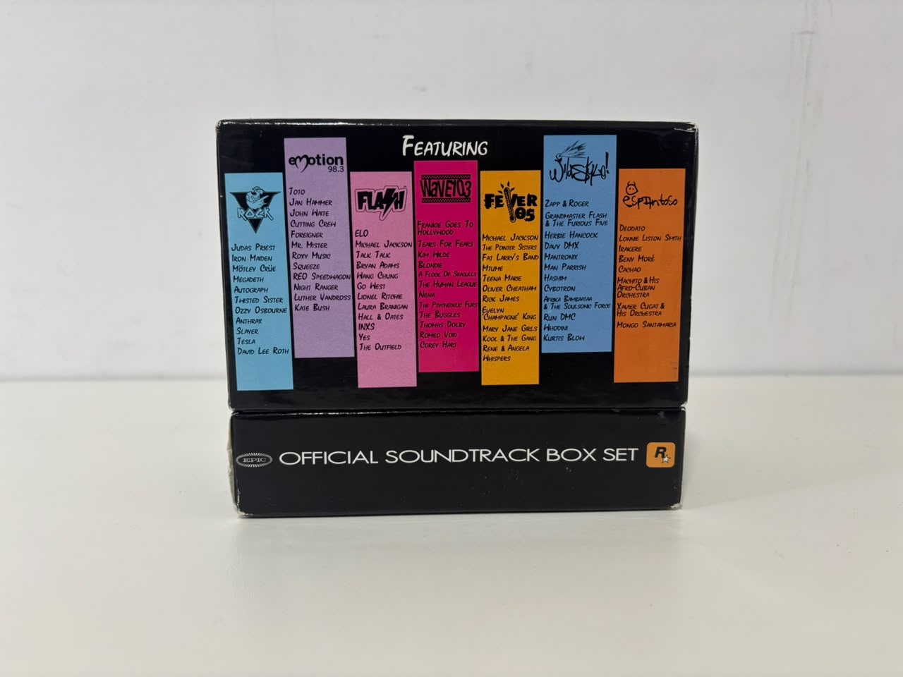 Grand Theft Auto - GTA Vice City Official Soundtrack Box Set PS2
