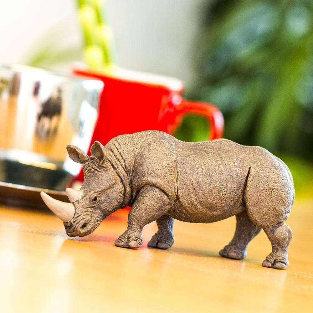 Safari ltd Figura di rinoceronte bianco Grigio | Kidinn