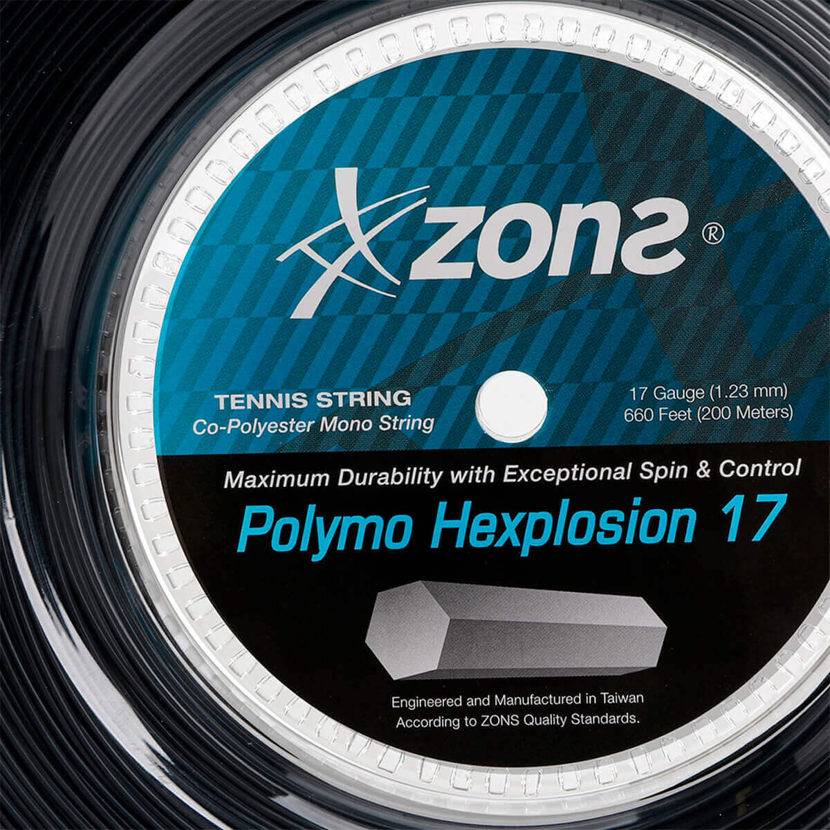 Corda Zons Polymo Hexplosion 1.23 mm - Rolo 200 metros - Winner