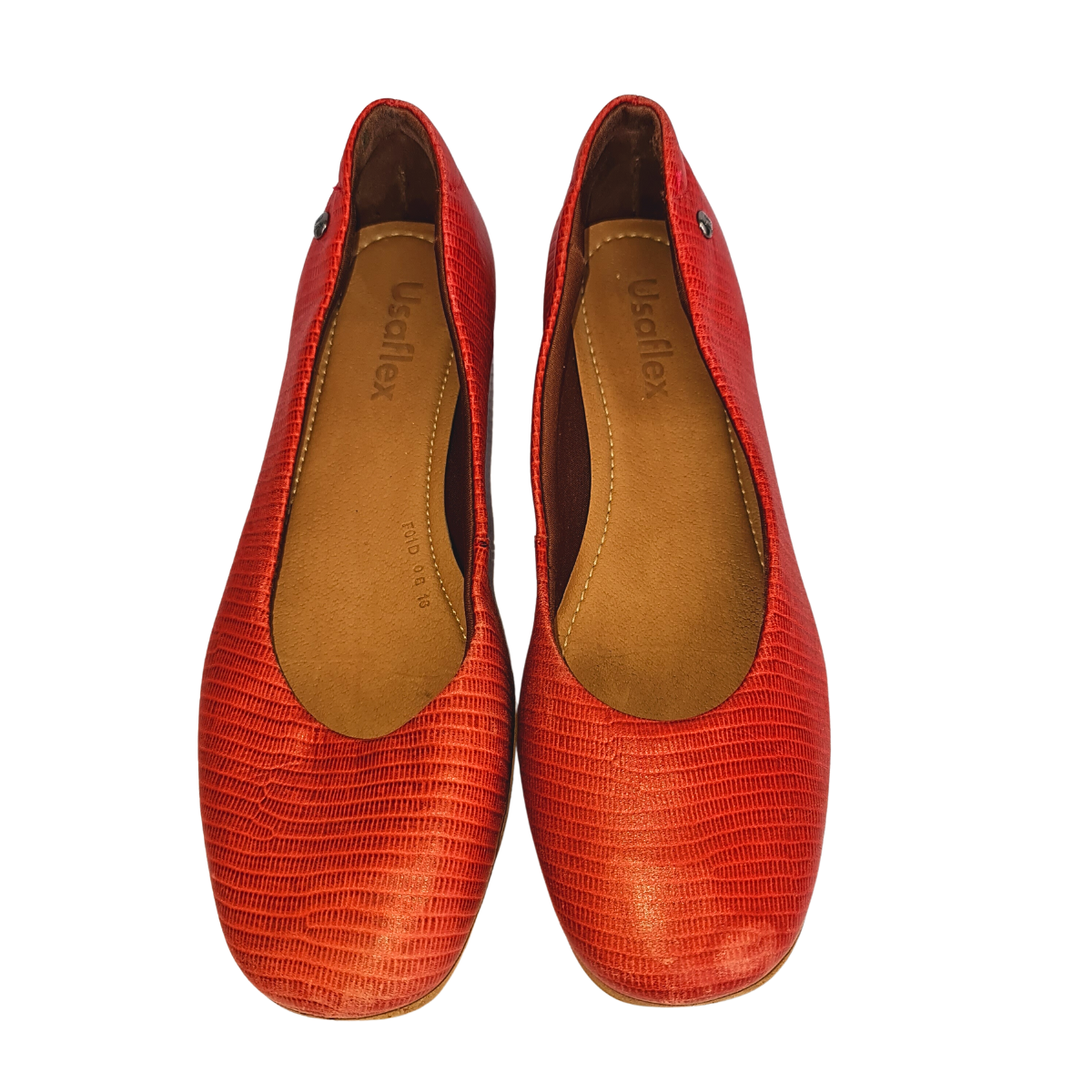 Sapato Scarpin USAFLEX Vermelho - ArraZô Moda Circular | Brechó Premium  Online