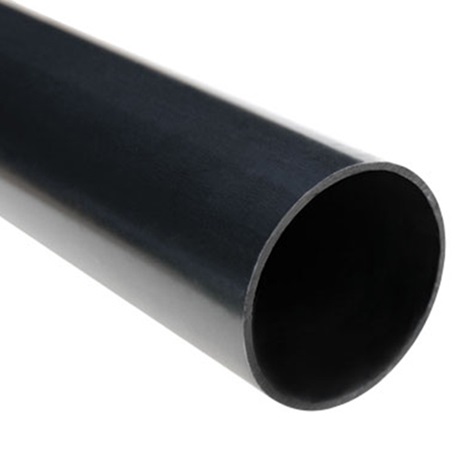 Tubo Redondo 3" Polegadas Preto - 6 Metros - Brasfer o Lojão do Aço