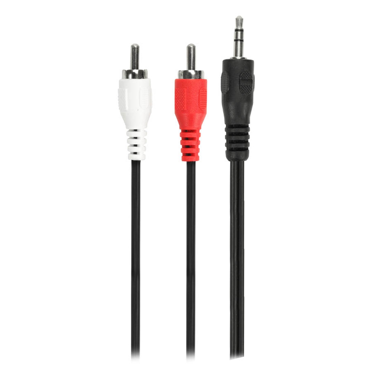 Cabo P2 ST x 2 RCA 1,8 Metro Niquel LSK-996 - Will Eletro - Cabos