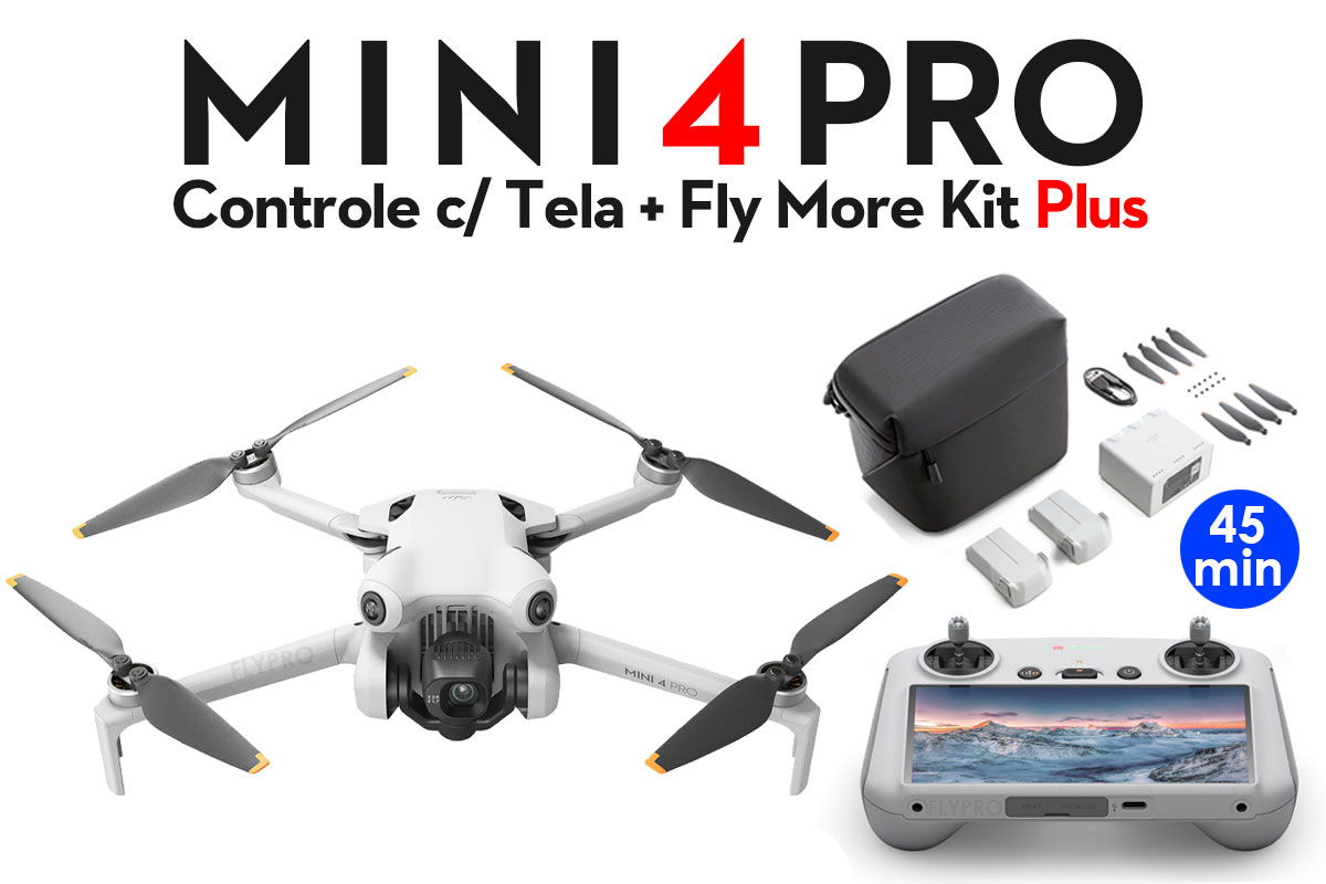Fly More Kit pour DJI Mini 4 Pro / Mini 3 Pro / Mini 3