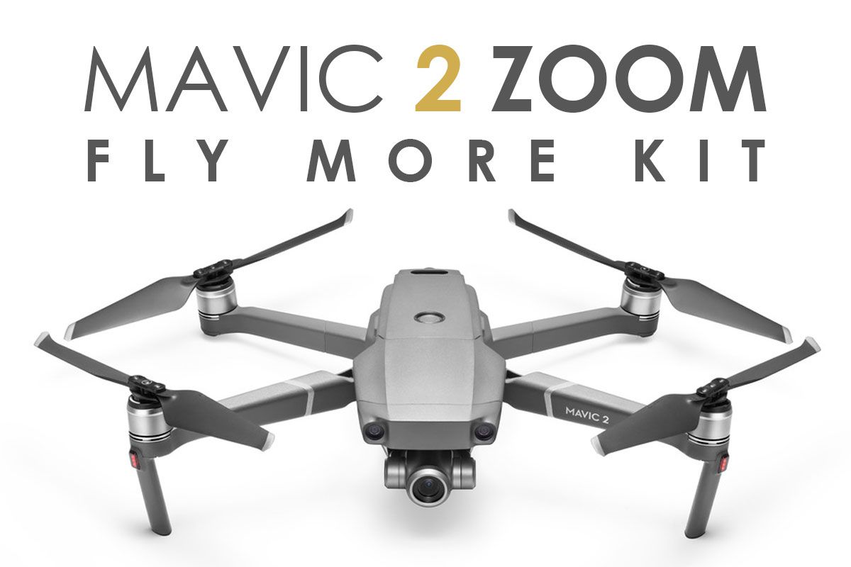 Drone DJI Mavic 2 Zoom - Fly More Kit - A melhor loja de Drones Brasil!