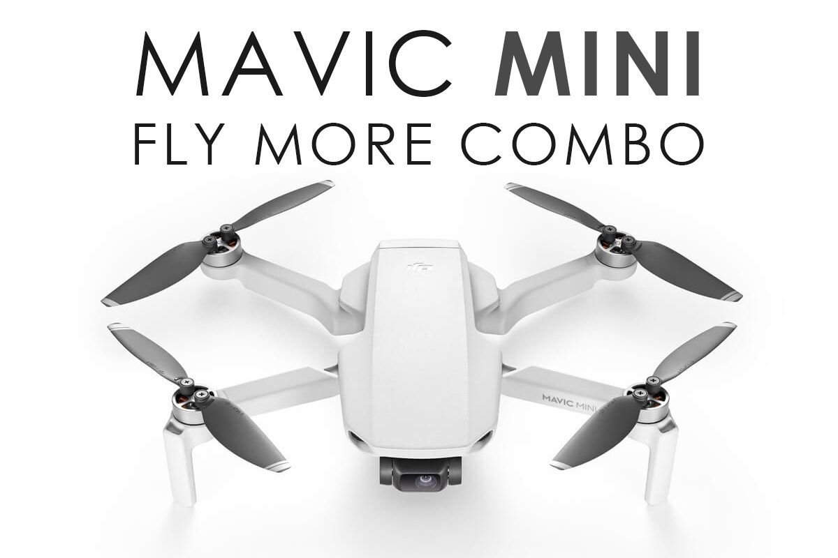 Drone DJI Mavic Mini Fly More Combo (Versão MT1SS5 - FCC) - FlyPro
