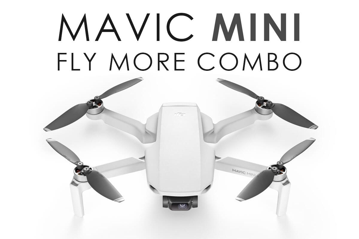 Drone DJI Mavic Mini Fly More Combo (Versão MT1SS5 - FCC) - FlyPro ...