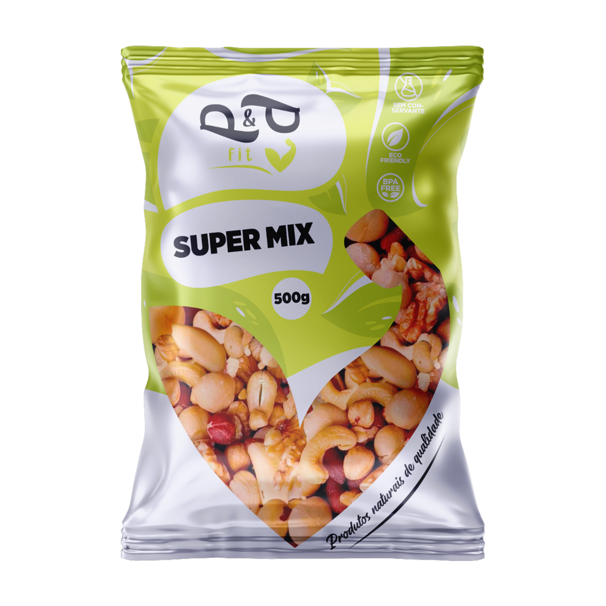 その他 NuTekt Super Mix Nuts Castanha Macadâmia Avelã Nozes Amêndoa - P&P Fit