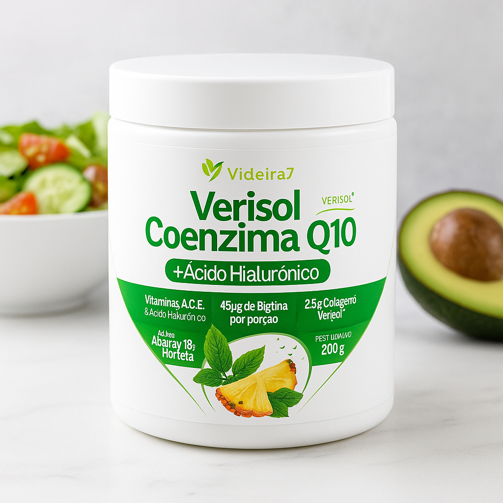 Verisol P Verisol CoQ10 Hialuronico - 200g - P&P Fit - A sua loja de Produtos ...