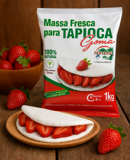 Tapioca 1Kg Massa Pronta - Pantanal - P&P Fit - A sua loja de Produtos ...