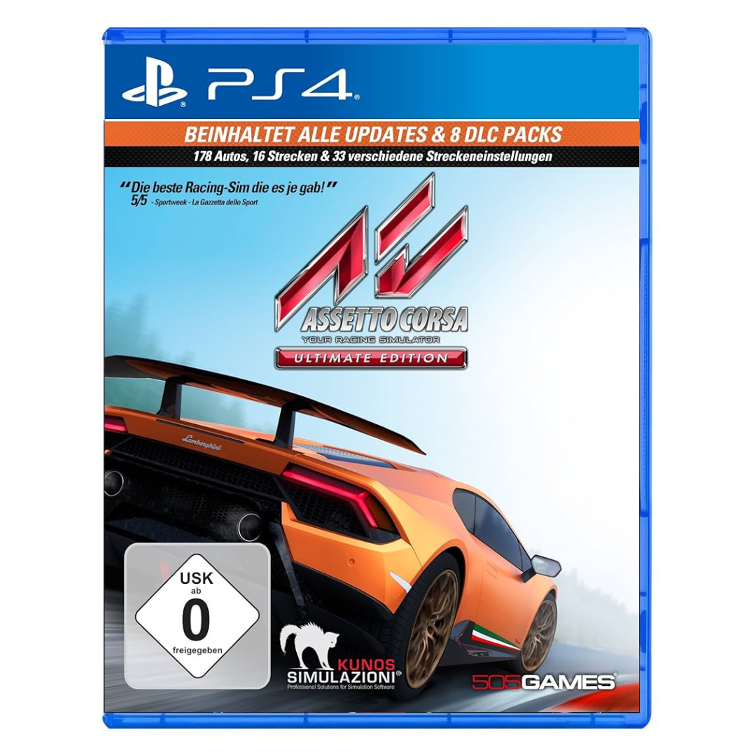 Assetto Corsa Ultimate Edition PS5, Juegos Digitales Brasil